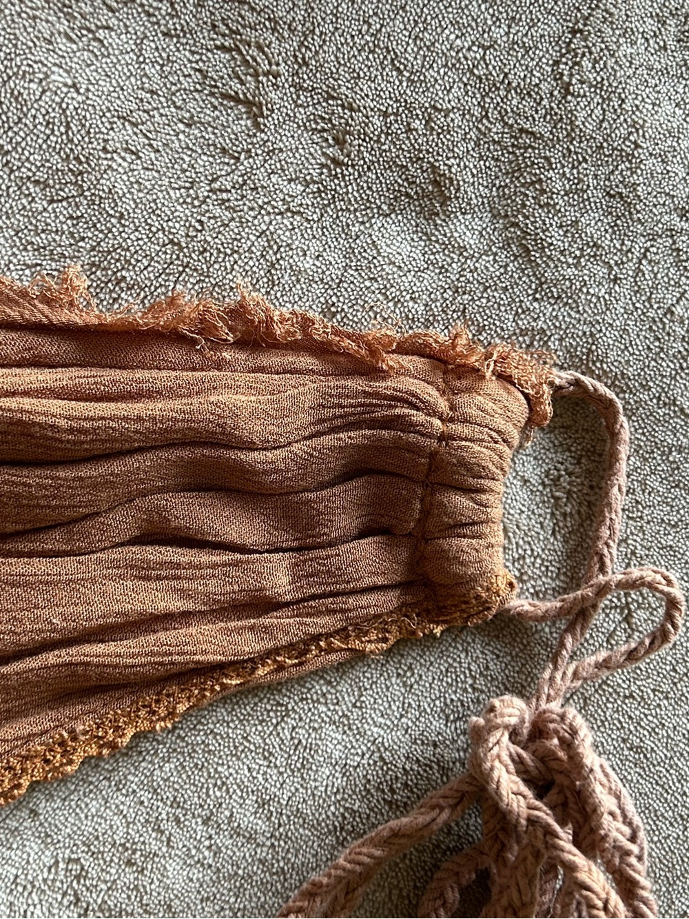 Free People Look Into the Sun Maxi Dress in Warm Rust. Women’s Large - Picture 9 of 11